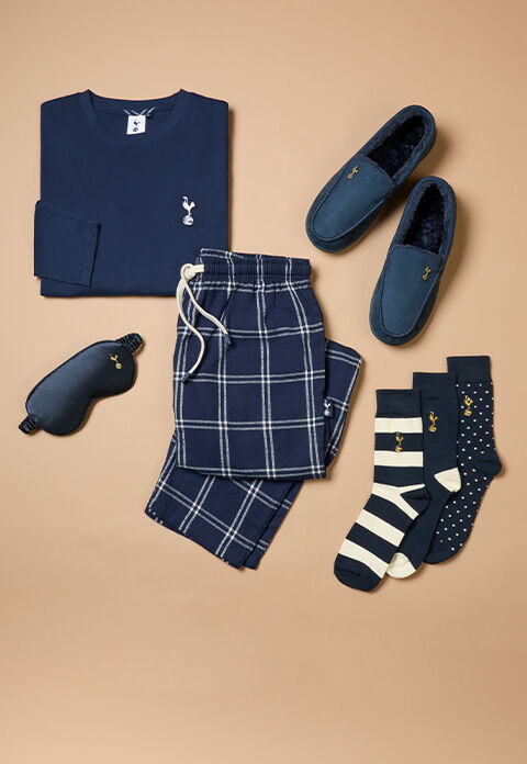 Tottenham Hotspur 25% off selected Nightwear collection promotional banner