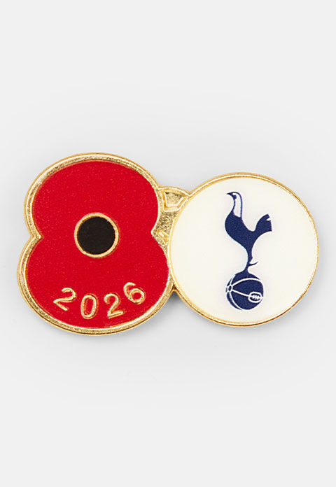 Tottenham Hotspur poppy badge collection promotional banner