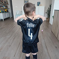 Little Kids Tottenham Hotspur Away Kit 2025/26