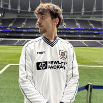 Spurs Retro 1997 Pony Long Sleeve Home Shirt