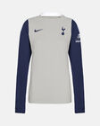 Spurs Nike Womens Grey Elite Womens Crew Drill Top 2025/26