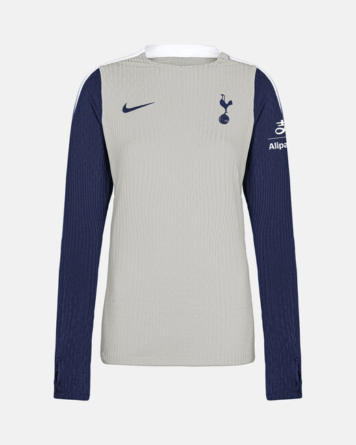 Spurs Nike Womens Grey Elite Womens Crew Drill Top 2025/26