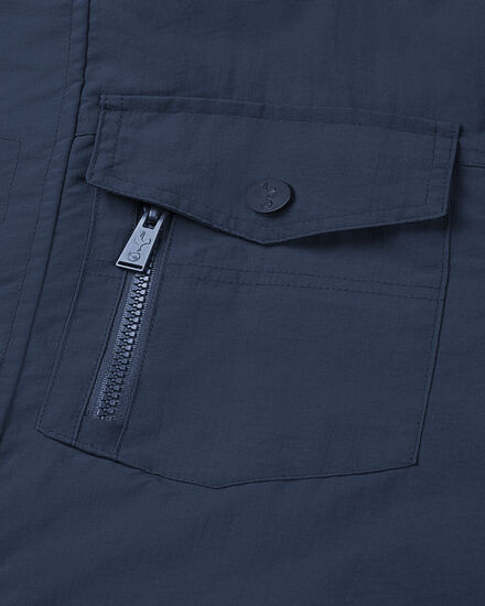 Spurs Mens Funnel Neck Navy Jacket