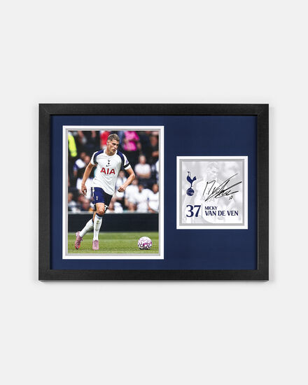 Spurs Micky van de Ven Player Framed 2025/26 Picture