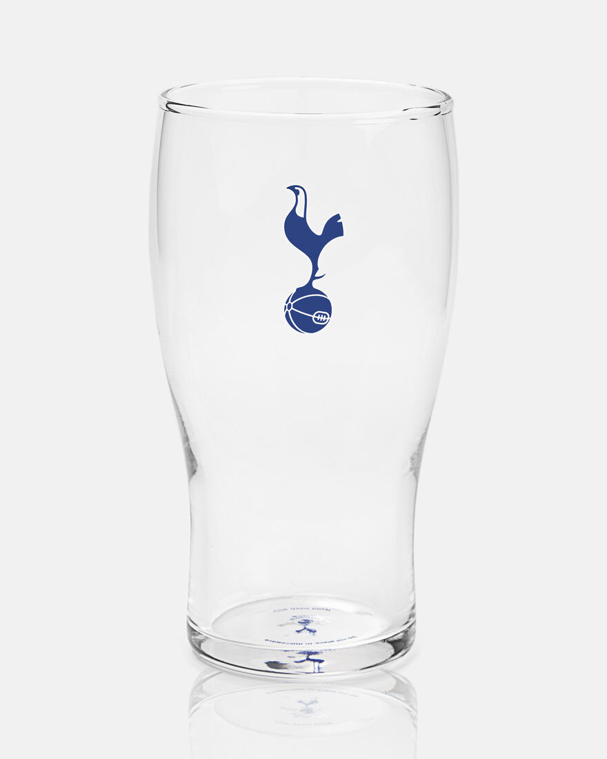 Spurs Boxed Pint Crest Glass