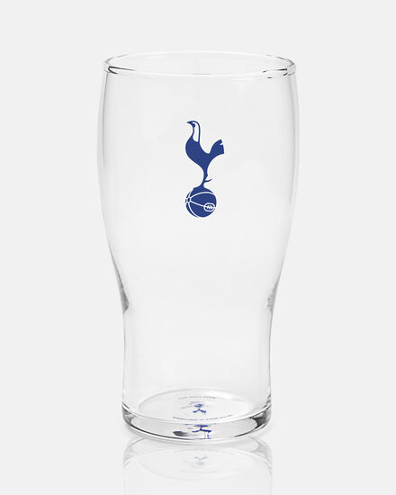 Spurs Boxed Pint Crest Glass