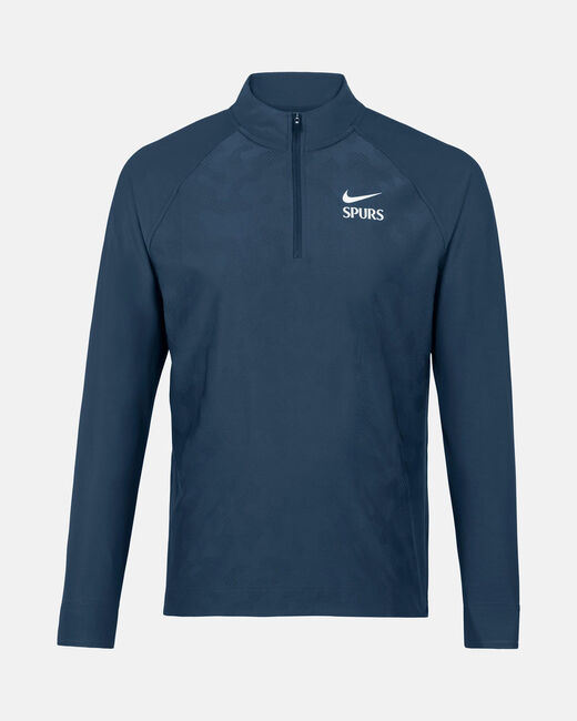 Spurs Nike Adult Golf High Zip Navy Top