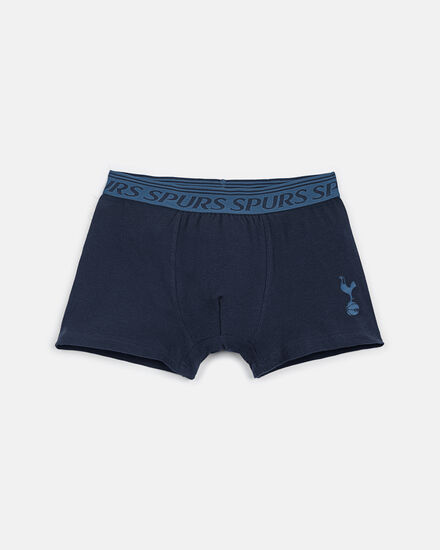 Spurs Mens 3 Pack Navy Contrast Waist Band Underpants