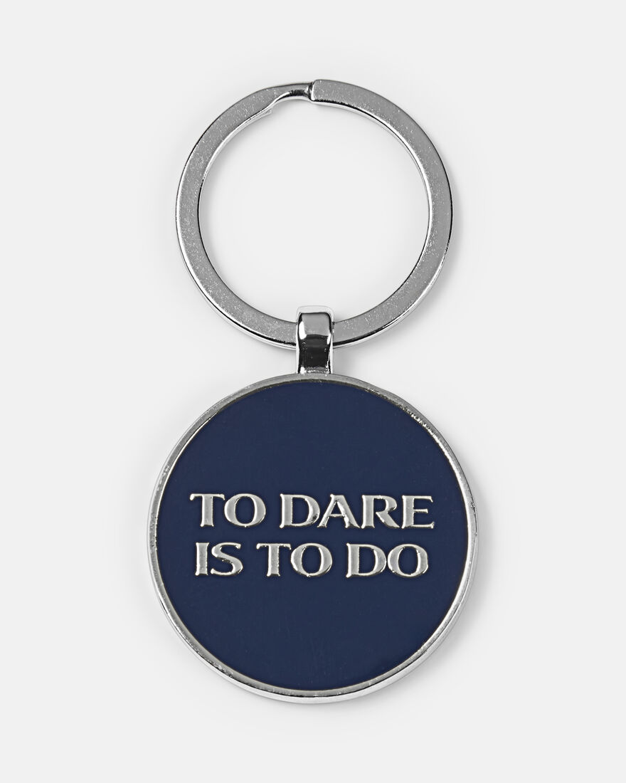 Spurs To Dare Is To Do Keyring
