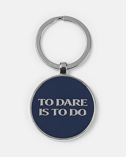 Spurs To Dare Is To Do Keyring