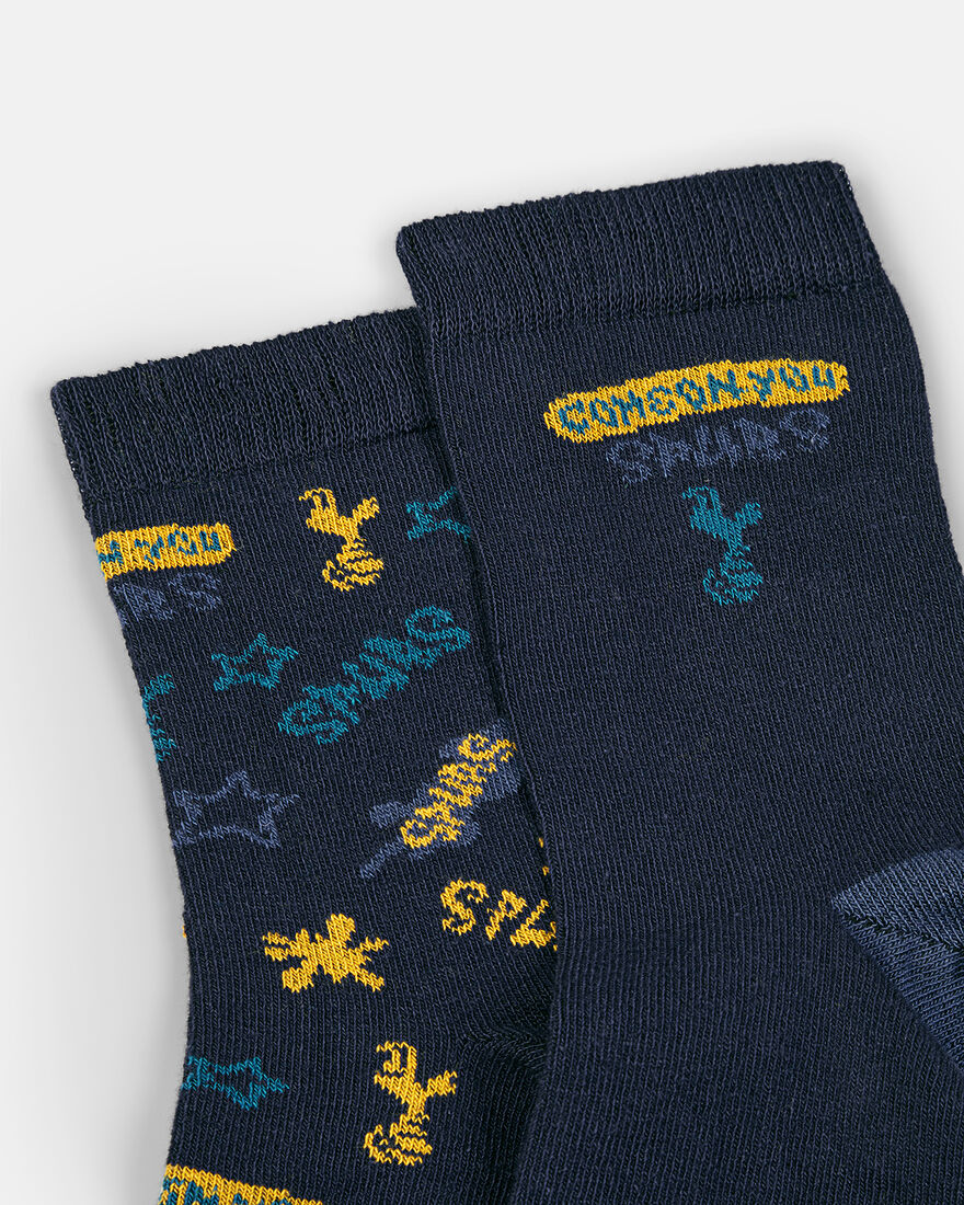 Spurs Kids Graffiti Socks Pack of 2