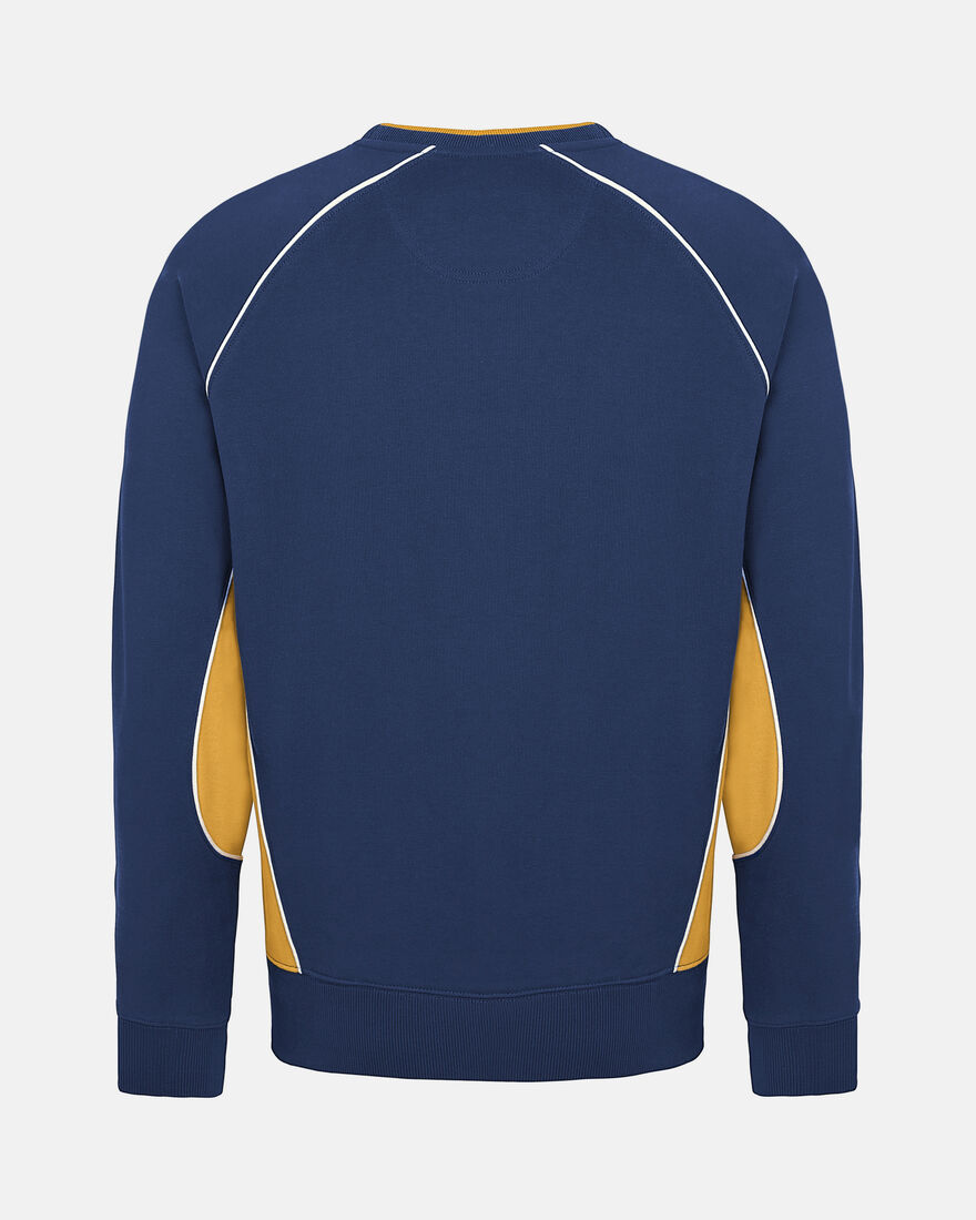 Spurs Heritage Crest Navy Raglan Sweatshirt