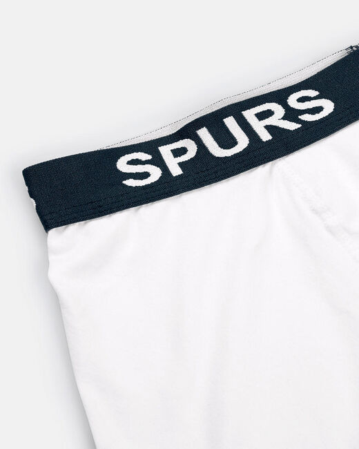 Spurs Mens 2 Pack Navy And White Boxer Set