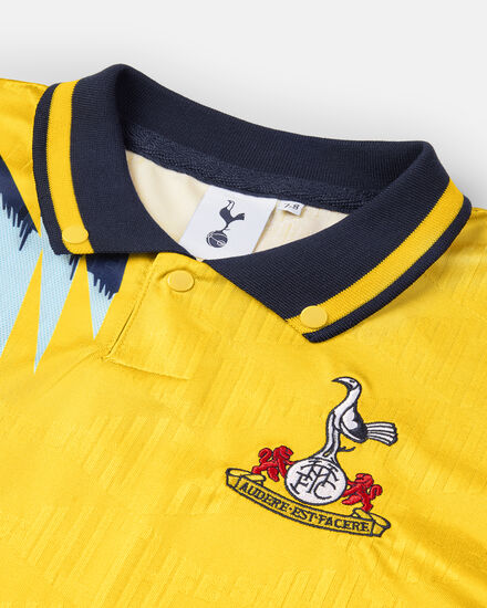 Spurs Kids Retro 1992 Yellow Away Shirt