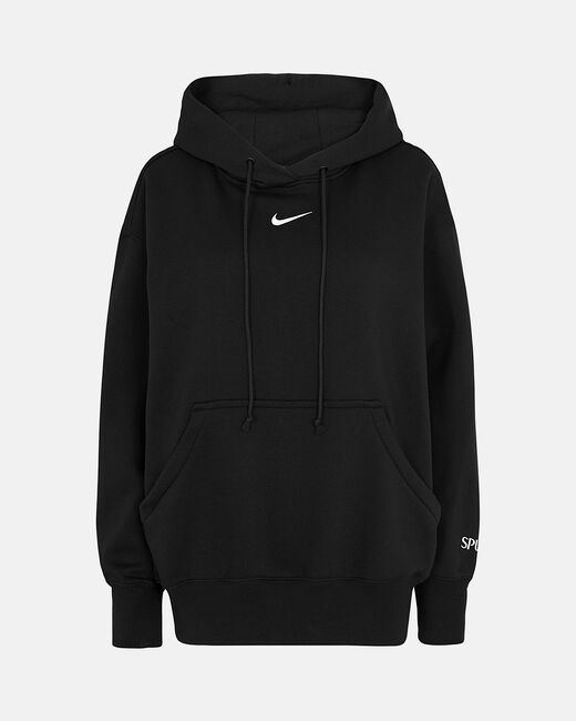 Spurs Nike Womens Black Phoenix Club Pullover Hoodie