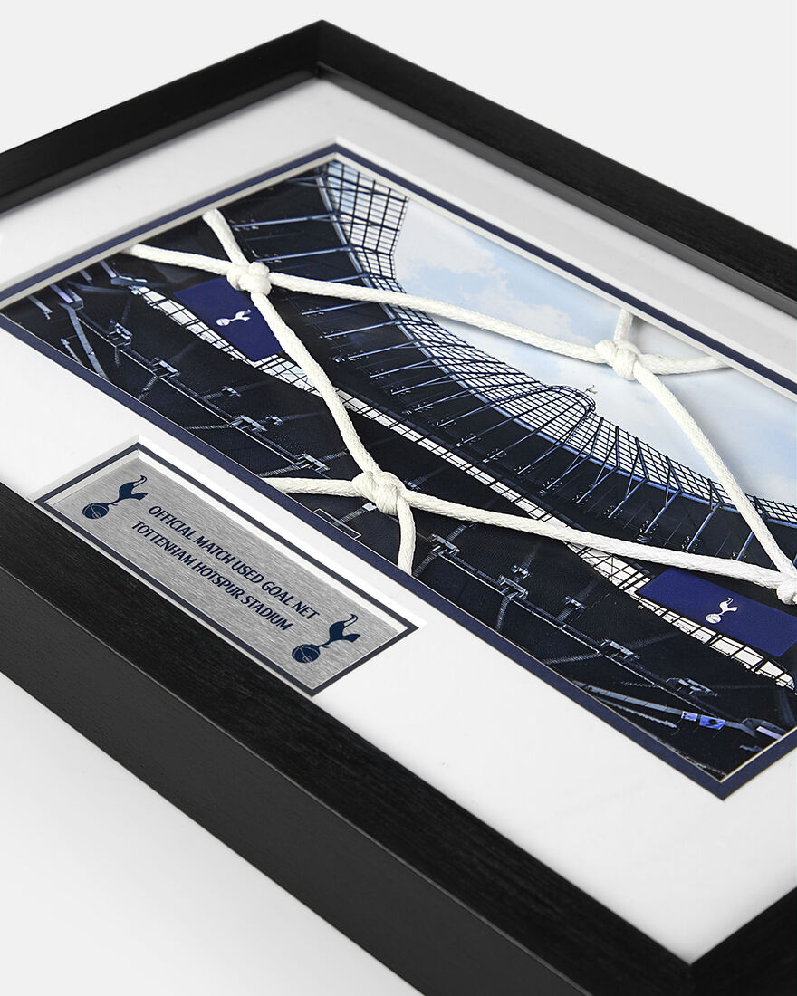 Spurs Framed Used Stadium Goal Net