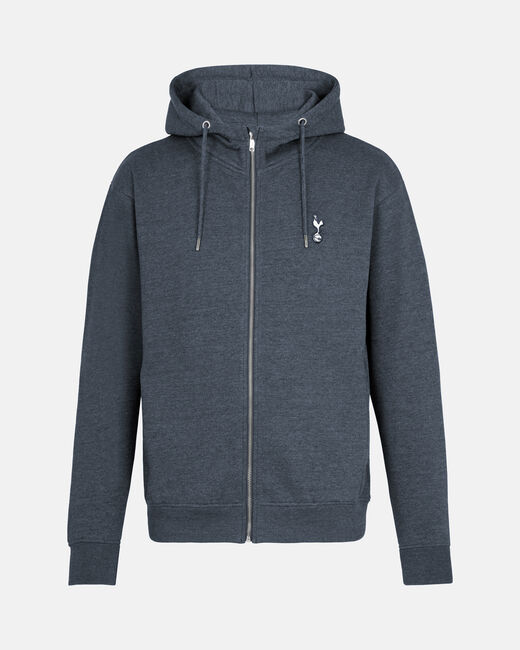 Spurs Mens Blue Essential Zip Hoodie