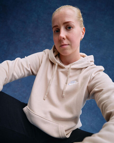 Spurs Nike Womens Sand Club Hoodie