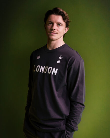 Spurs Nike Mens Charcoal Long Sleeve T-Shirt