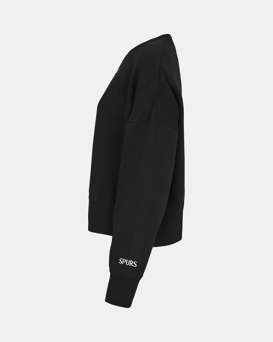 Spurs Nike Womens Black Club Oversized Phoenix Sweatshirt Crew