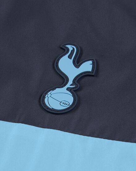 Spurs Kids 1/4 Zip Navy Colour Block Shower Proof Jacket