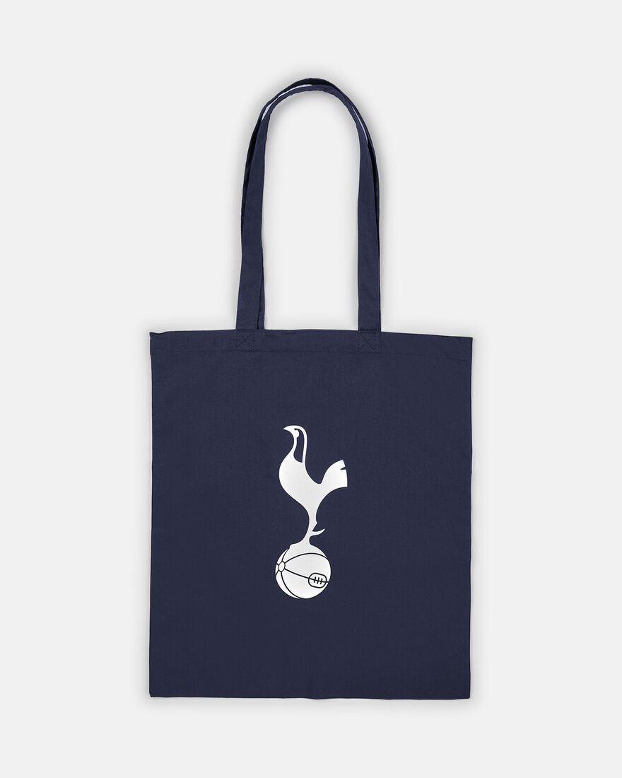 Spurs Crest Navy Canvas Bag