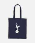 Spurs Crest Navy Canvas Bag