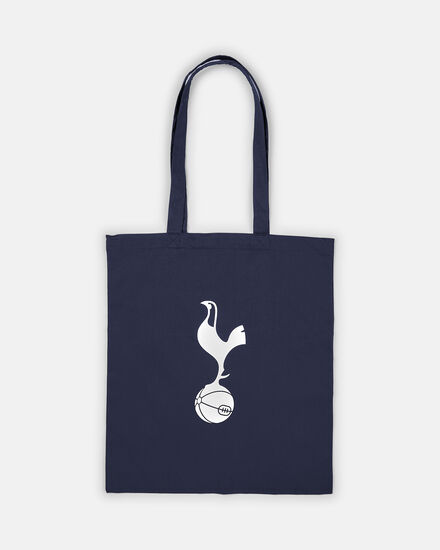 Spurs Crest Navy Canvas Bag