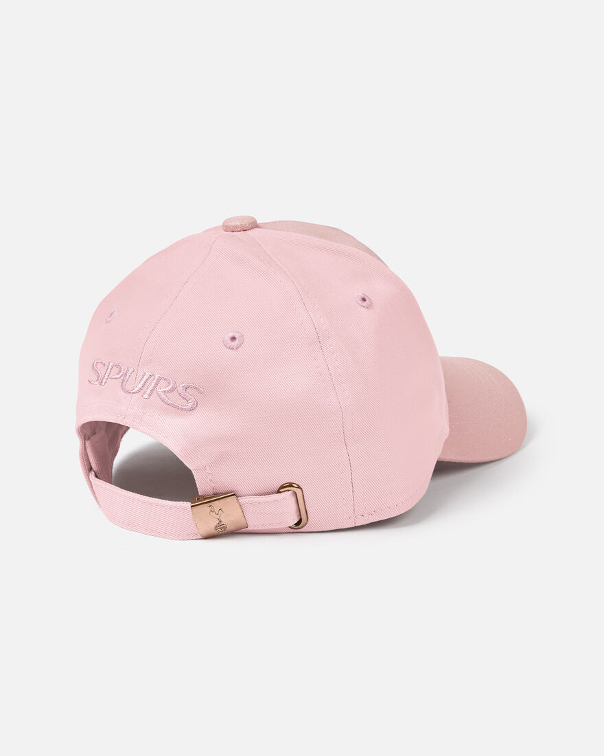 Spurs Kids Glitter Panel Cockerel Pink Cap