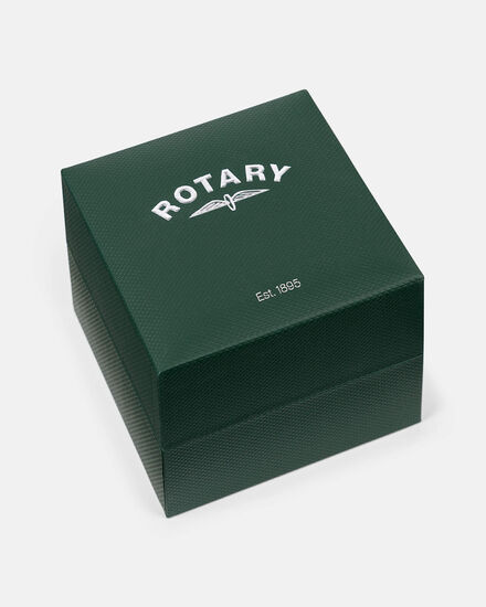 Spurs X Rotary Mens Blue Dial Stainless Steel Quartz Bracelet Watch