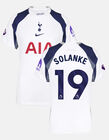Dominic Solanke Womens Stadium Premier League Tottenham Hotspur Home Shirt 2025/26