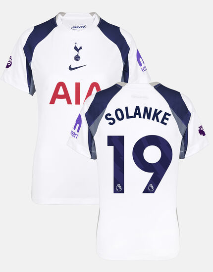 Dominic Solanke Womens Stadium Premier League Tottenham Hotspur Home Shirt 2025/26