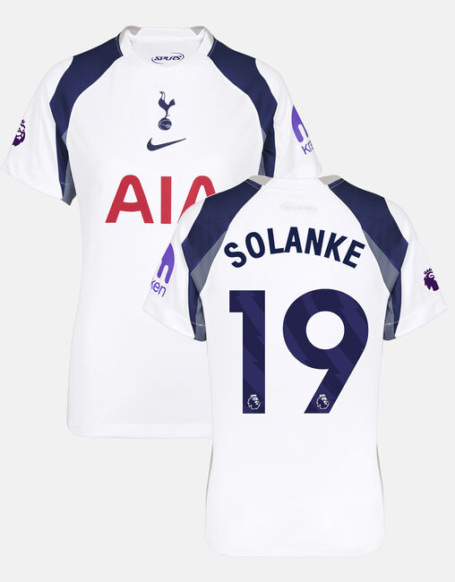 Dominic Solanke Womens Stadium Premier League Tottenham Hotspur Home Shirt 2025/26