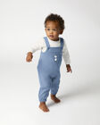 Spurs Baby Blue Dungaree Set