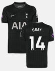 Archie Gray Mens Stadium Premier League Tottenham Hotspur Away Shirt 2025/26
