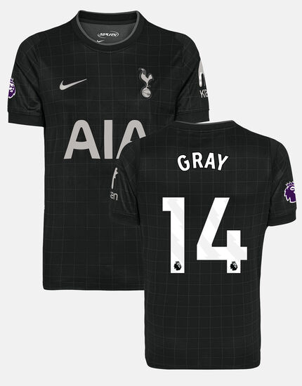Archie Gray Mens Stadium Premier League Tottenham Hotspur Away Shirt 2025/26