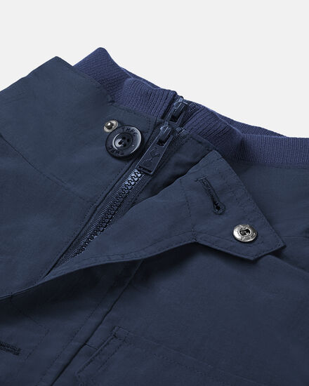 Spurs Mens Funnel Neck Navy Jacket