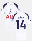 Archie Gray Youth Stadium Premier League Tottenham Hotspur Home Shirt 2025/26