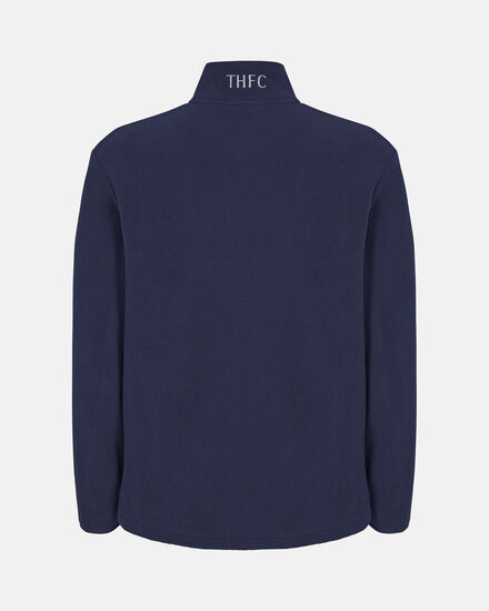 Spurs Mens Fleece  Navy Zip Jacket