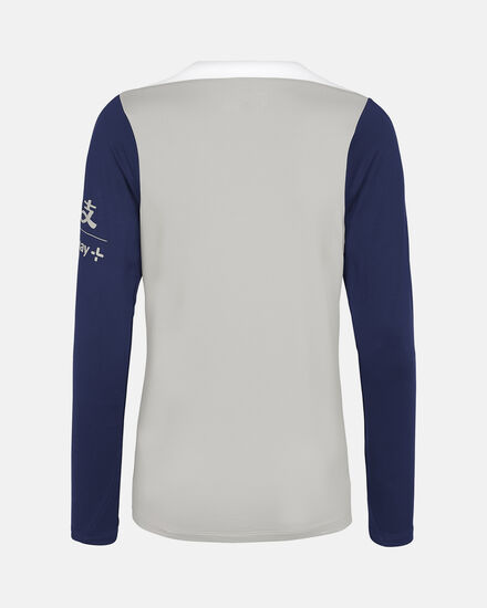 Spurs Nike Womens Grey Crew Drill Top 2025/26