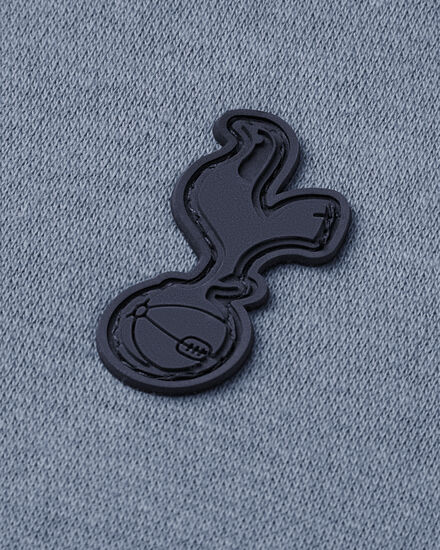 Spurs Men Contrast Raglan Sleeve Blue Sweatshirt