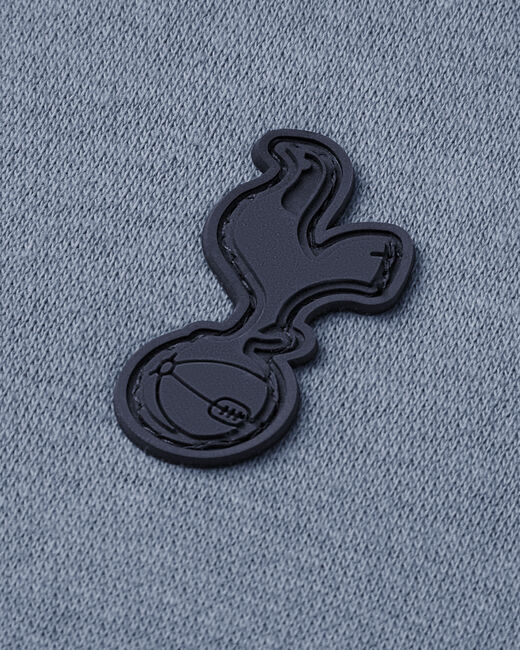 Spurs Men Contrast Raglan Sleeve Blue Sweatshirt