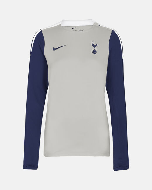 Spurs Nike Womens Grey Crew Drill Top 2025/26