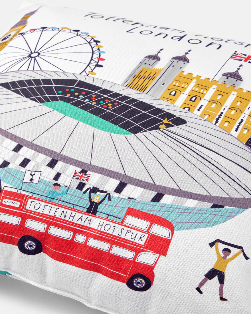 Spurs London Map Cushion