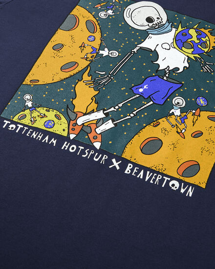 Spurs X Beavertown Navy Printed T-Shirt