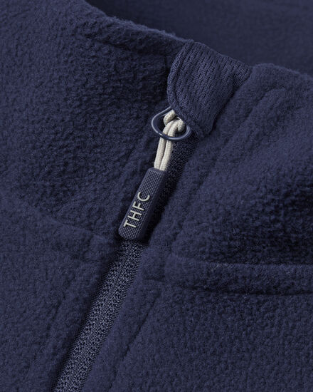 Spurs Mens Fleece  Navy Zip Jacket