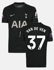 Micky van de Ven Youth Stadium Premier League Tottenham Hotspur Away Shirt 2025/26