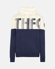 Spurs Mens Colour Block Navy THFC Hoodie