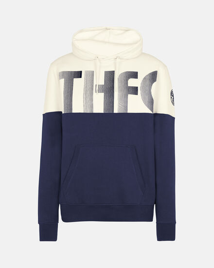 Spurs Mens Colour Block Navy THFC Hoodie