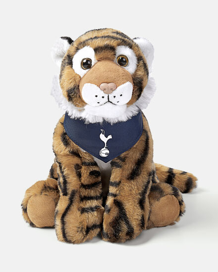 Spurs Crest Tiger Plush
